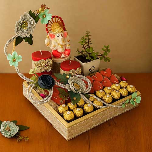 Blue Waves Smash Cake