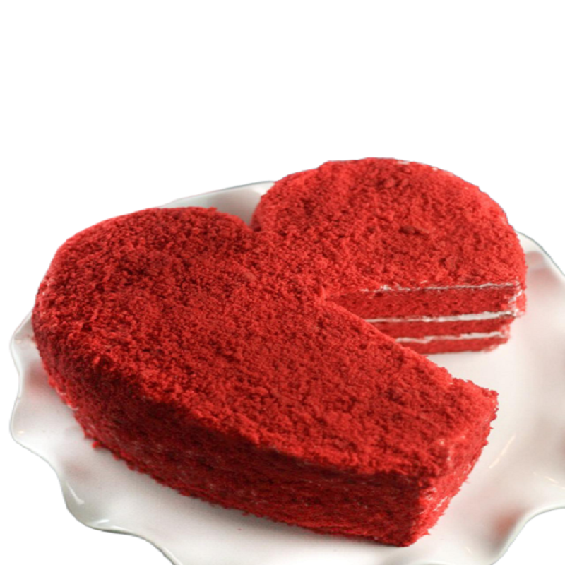 Red velvet with heart