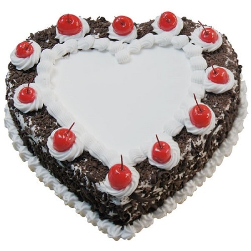 Special heart shape cake