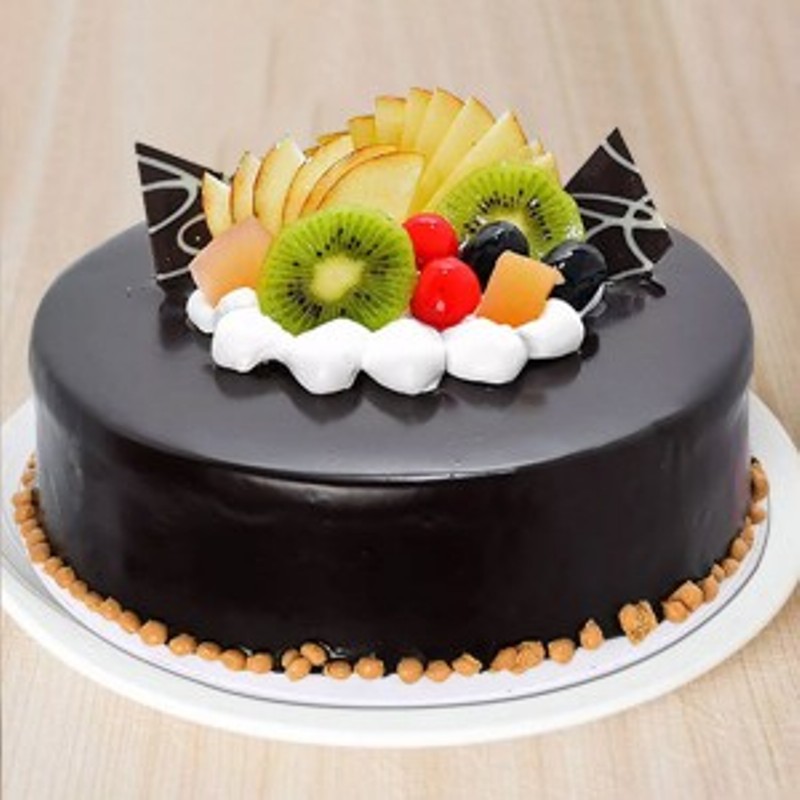 Delicious Choco Fruit Cake