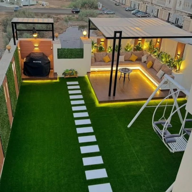 Wellness Terrace Garden for Meditation & Yoga