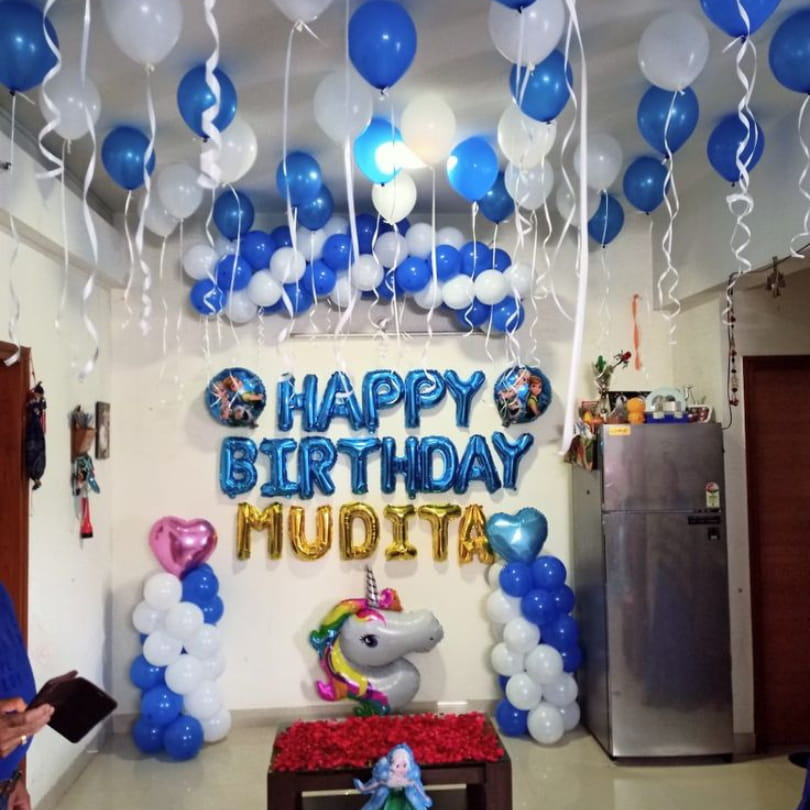 Blue Frost Birthday Surprise