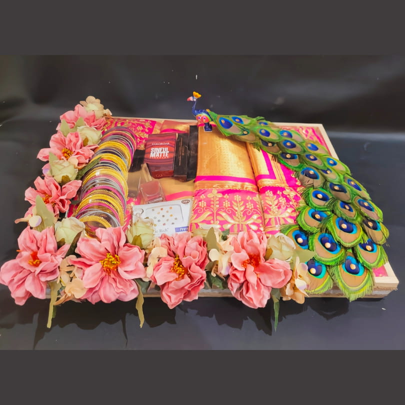 Peacock Garden Trousseau Decor