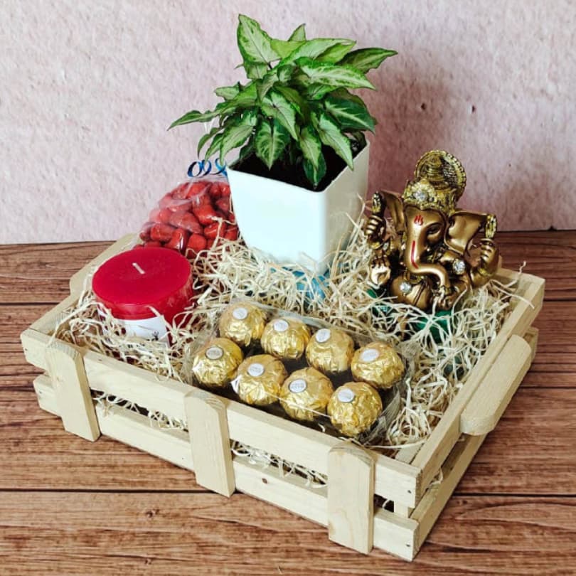 Serene Green Delight Hamper