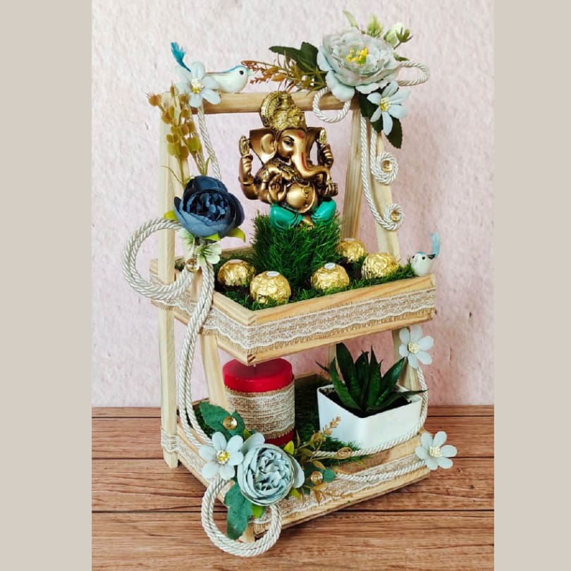  Green Blessings Gift Tray