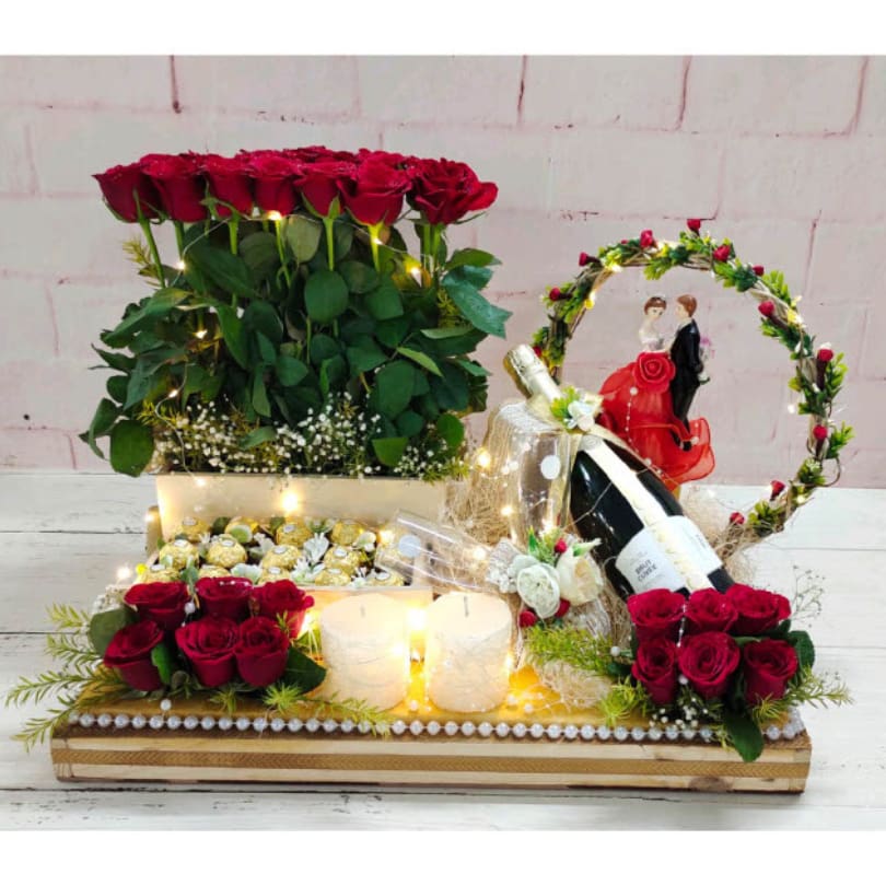 Romantic Luxe Celebration Tray