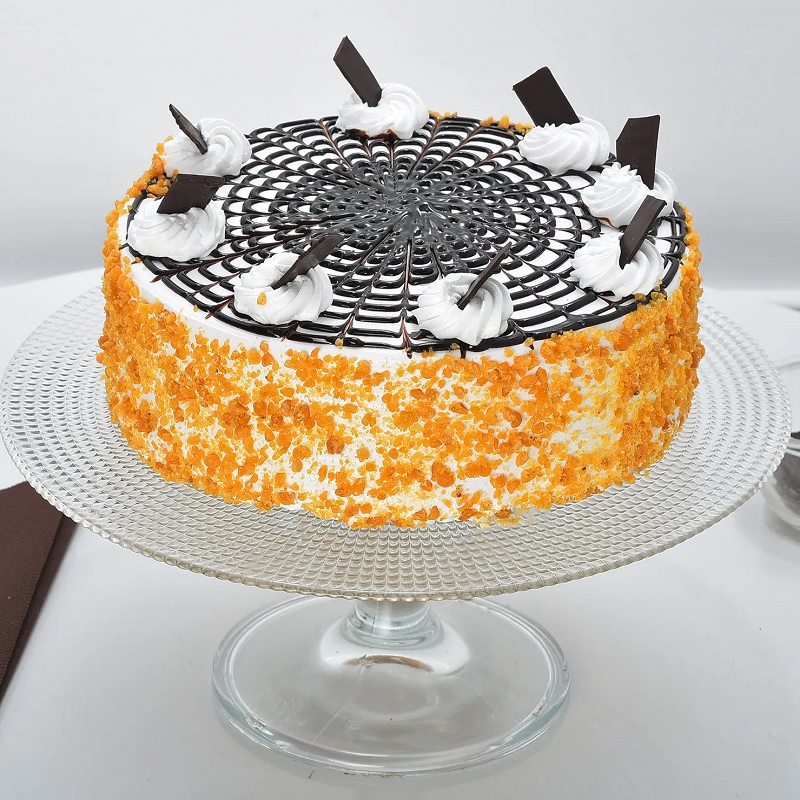 Unique Butterscotch Cake