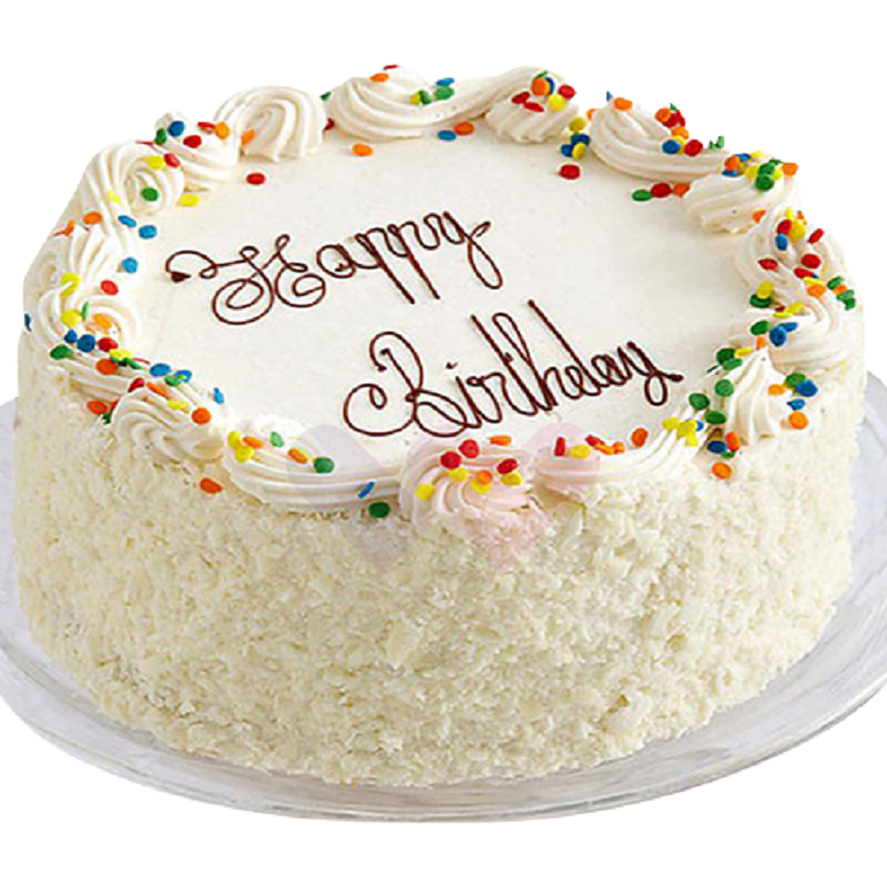 Delicious White Forest Cake