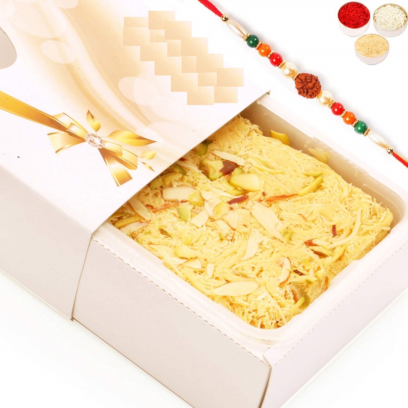 Rudraksh with Soan Papdi