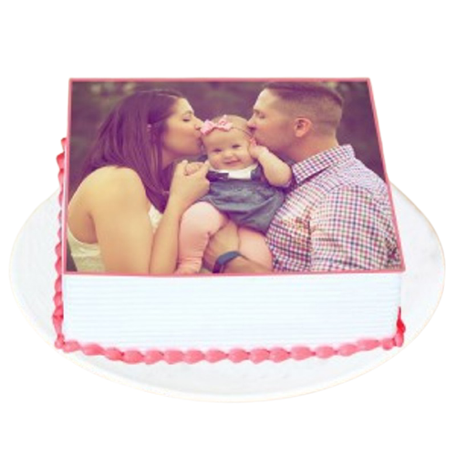 Pineapple Photo Cake