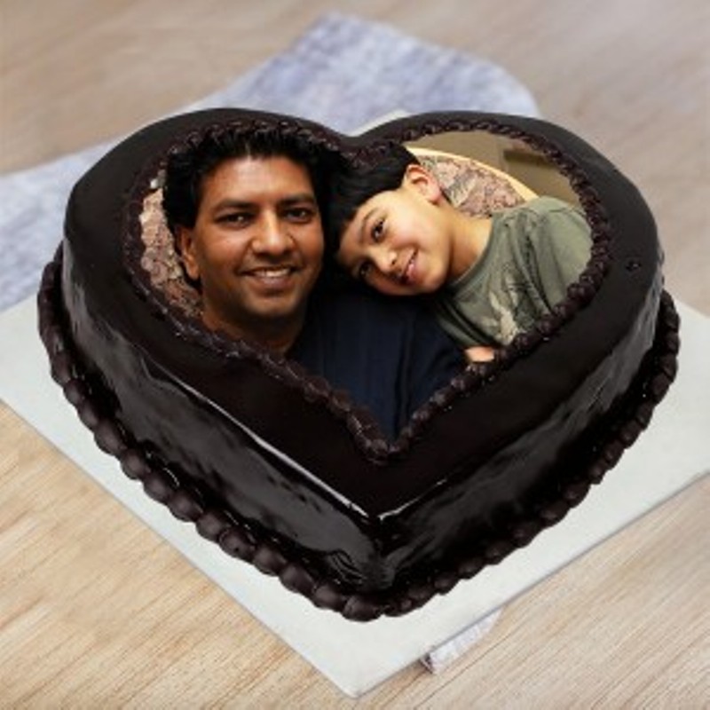 Chocolate Photo Cake
