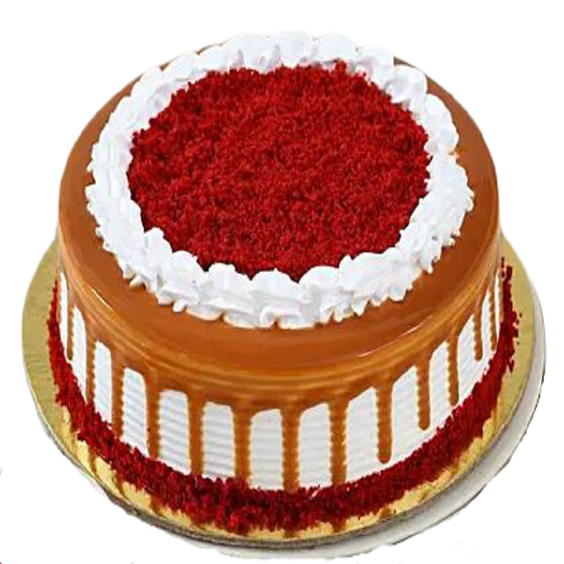 Cramell Red Velvet Cake