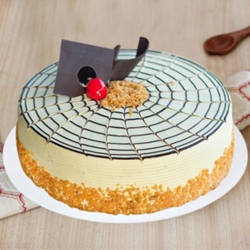 Crispy Butterscotch Cake