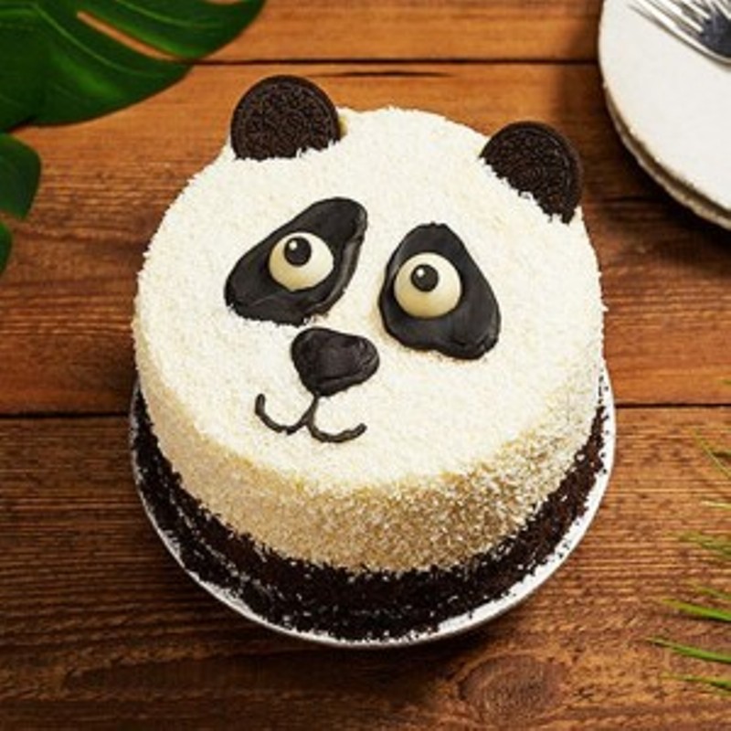 The Panda  Cake