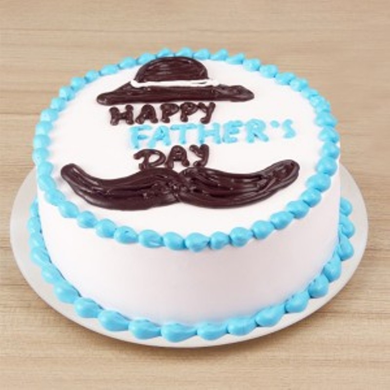 moustache Cake