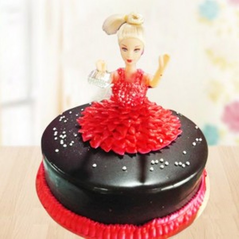 Child Barbie doll Cake