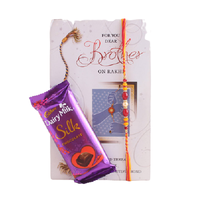 Rakhi with Silk