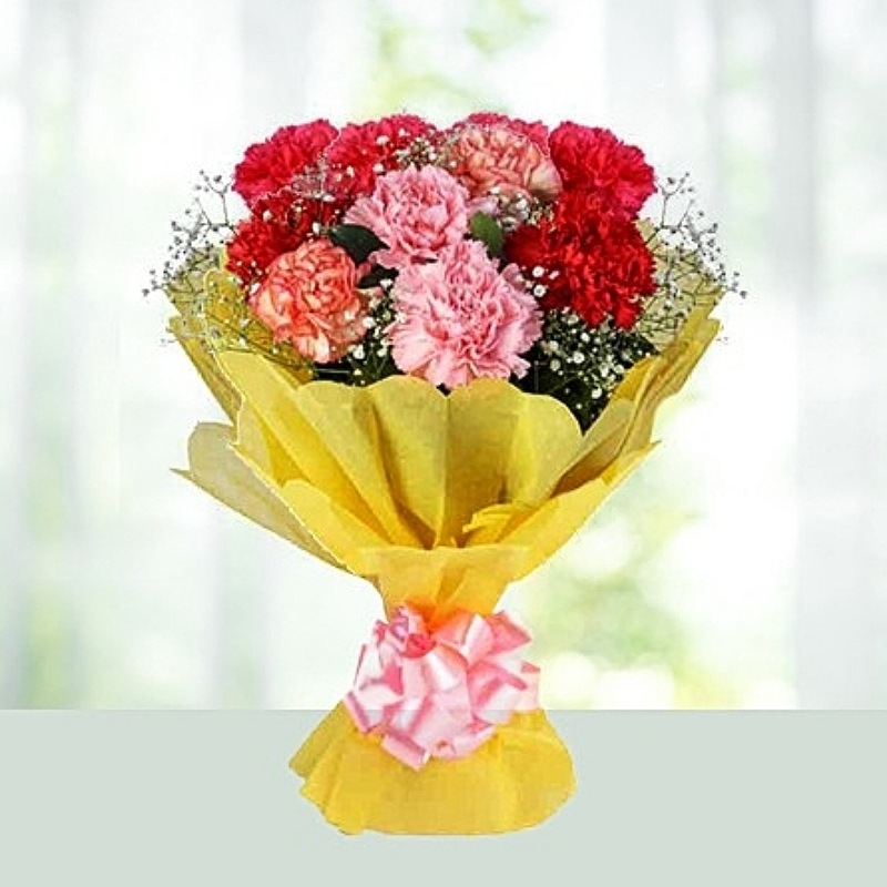 Colourful Carnation Bouquet 