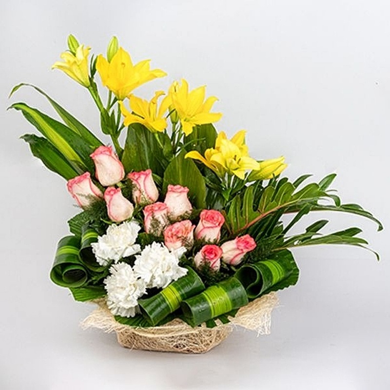 Perfect Flowers Basket