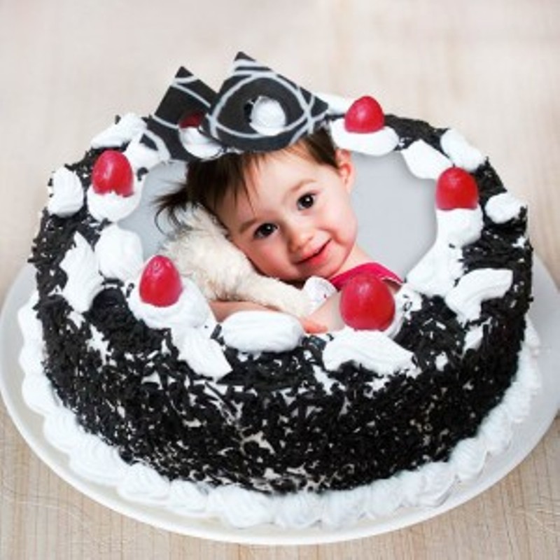 Blackforest with photo Cake