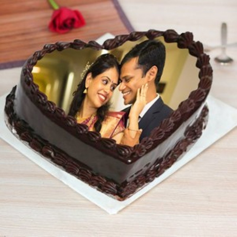 Loving Photo Cake