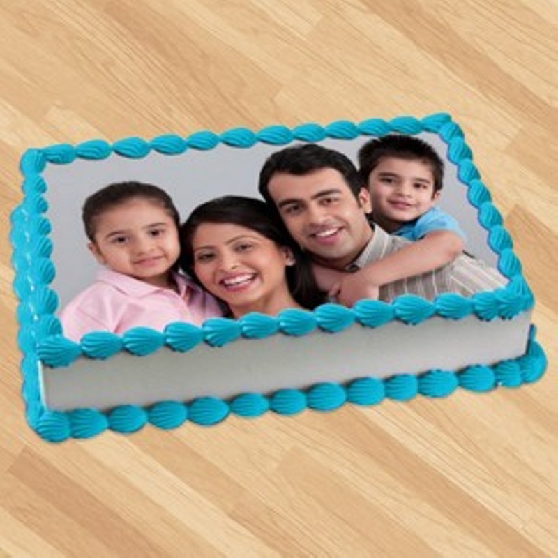Family Photo Cake