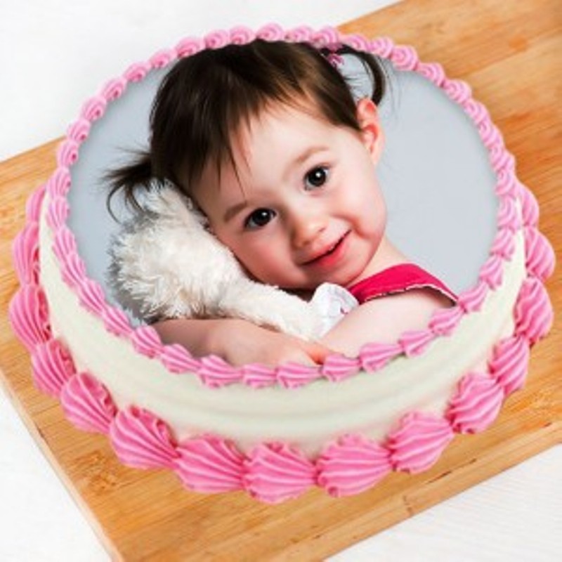 Cute Photo Cake