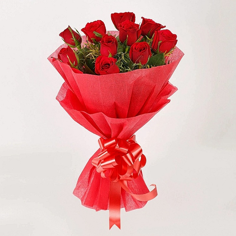 Red Roses Bunch