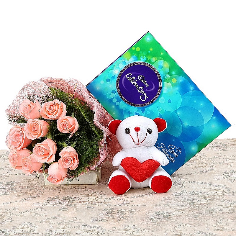 Rose - Teddy - Celebration