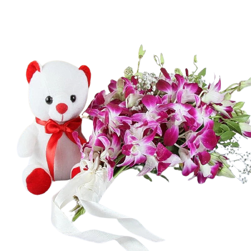 Orchid n Teddy